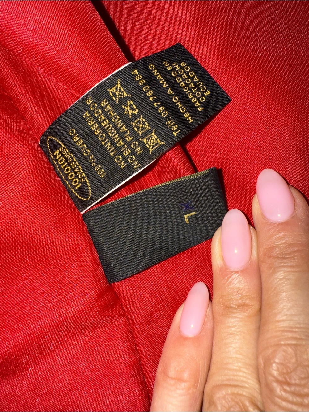 Red Suede Zip-Front Jacket - Picture 3 of 7